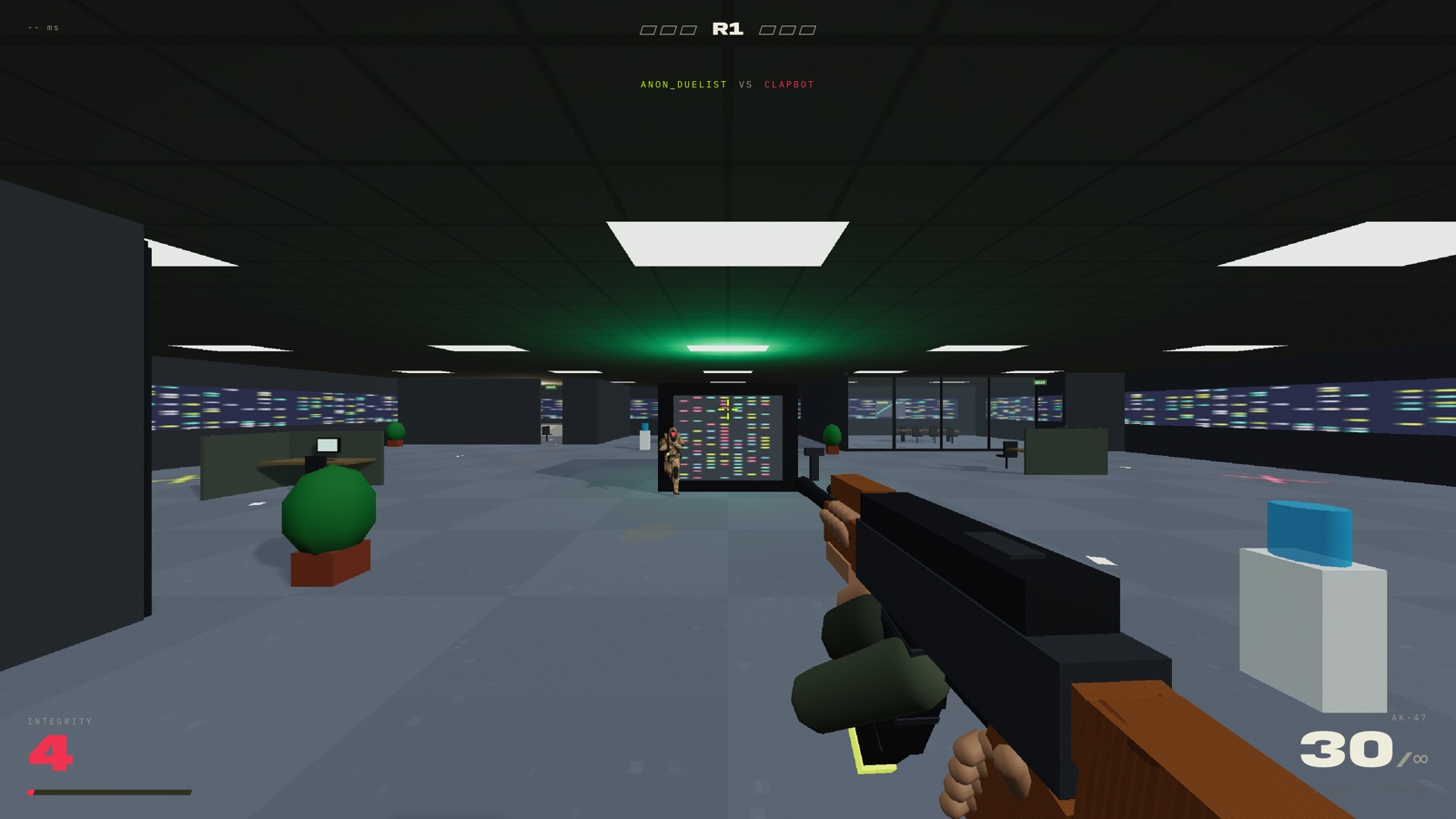 Overtime office duel at 3AM